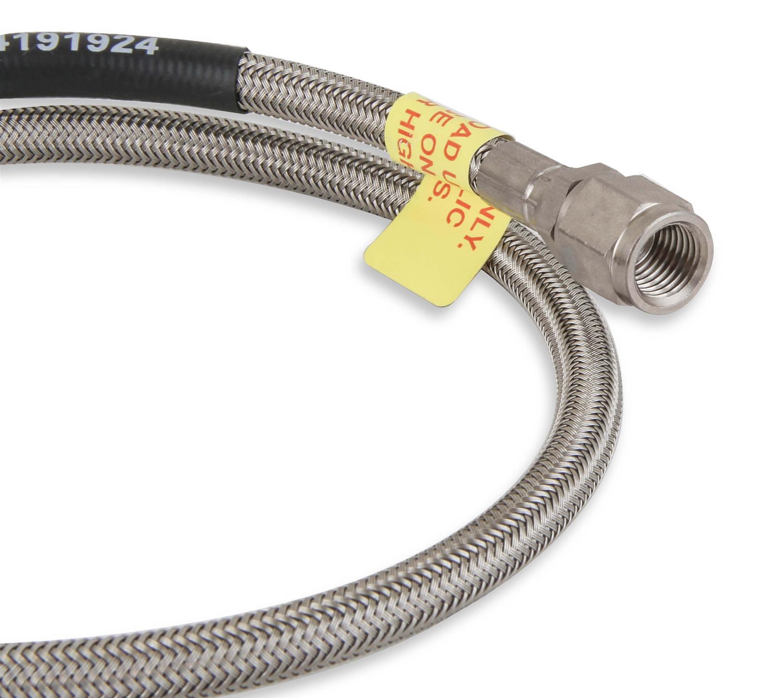 Earl's Performance Exhaust Back Pressure Plumbing Kits PK0001ERL Test Tools, Kits, Braided Stainless Steel Hose, 2.00 ft. Hose Length, Kit
