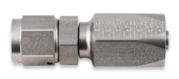 Earl's Performance Power Steering Hose Ends SS130106ERL Fitting, End, Steering, Straight, -6 AN to -6 AN Female Thread, Stainless Steel, Natural, Each thumbnail 3