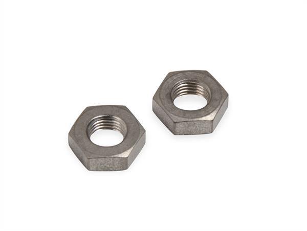 Earl's Performance Bulkhead Nuts SS592403ERL Fittings, Nuts, -3 AN, Female Threads, Stainless Steel, Natural, Pair