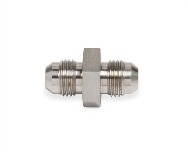 Earl's Performance Couplers SS981504ERL Fitting, Coupler, Union, AN to AN, Straight, Stainless Steel, Natural, -4 AN, -4 AN, Each thumbnail 2