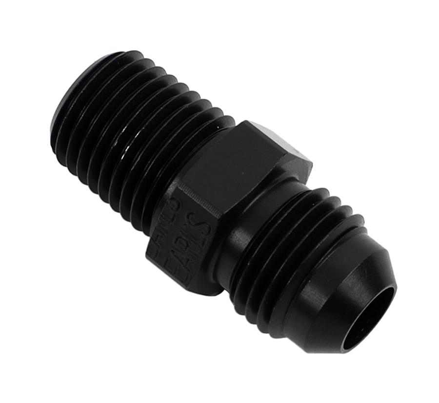 Earl's Performance AN to NPT Adapter Fittings SS981606ERL Fitting, Adapter, NPT, Straight, Stainless Steel, Natural, -6 AN, 1/4 in. NPT, Each thumbnail 2
