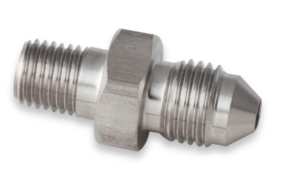 Earl's Performance AN to NPT Adapter Fittings SS981631ERL Fitting, Adapter, NPT, Straight, Stainless Steel, Natural, -3 AN, 1/16 in., Each thumbnail 3