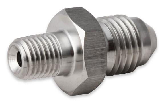 Earl's Performance AN to NPT Adapter Fittings SS981641ERL and Adapters, Fittings, Straight, Stainless Steel, Natural, 1/16 in. Male NPT, -4 Male AN, Each thumbnail 3
