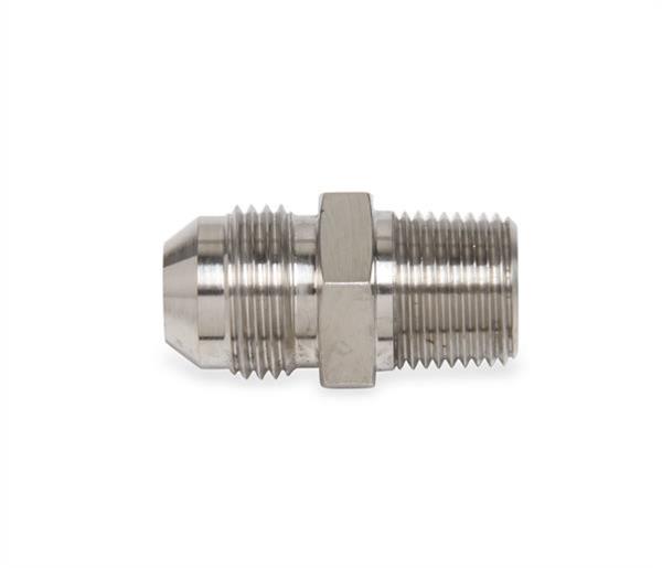 Earl's Performance AN to NPT Adapter Fittings SS981644ERL Fitting, Adapter, NPT, Straight, Stainless Steel, Natural, -4 AN, 1/4 in. NPT, Each thumbnail 2