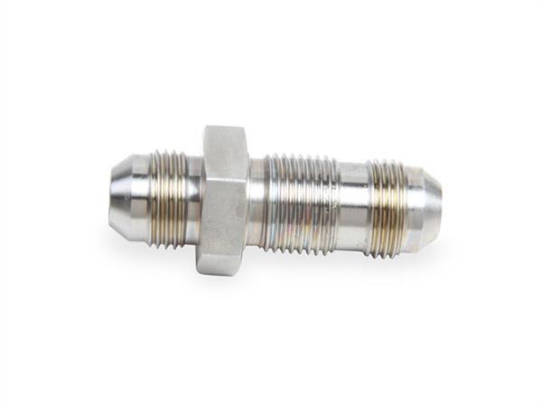 Earl's Performance Bulkhead Adapter Fittings SS983206ERL Fittings, Adapter, Straight, -6 AN Male Threads, Stainless Steel, Natural, Each thumbnail 2
