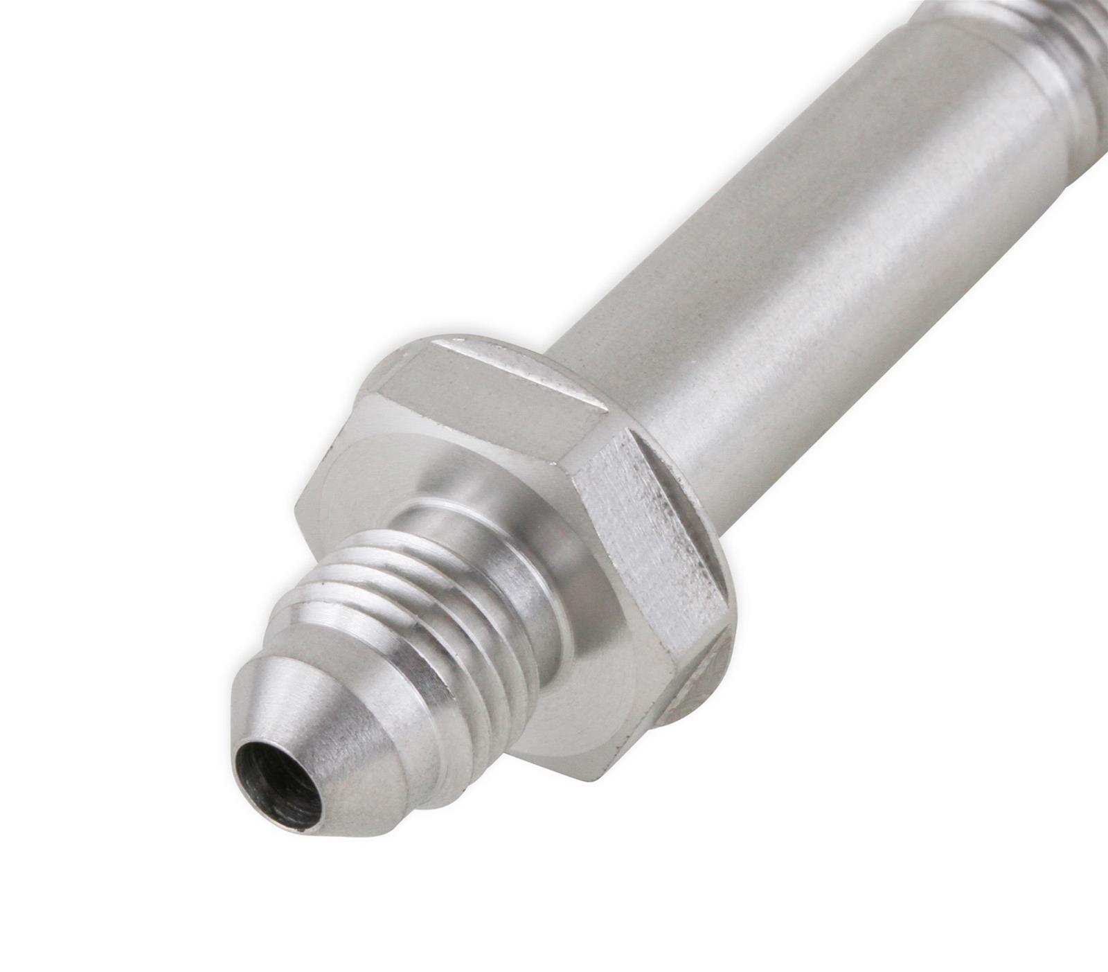 Earl's Performance Bulkhead Adapter Fittings SS983503ERL Fitting, Union, Straight, -3 AN, 3.529 in. Length, Through Frame Style, Stainless Steel, Each thumbnail 2