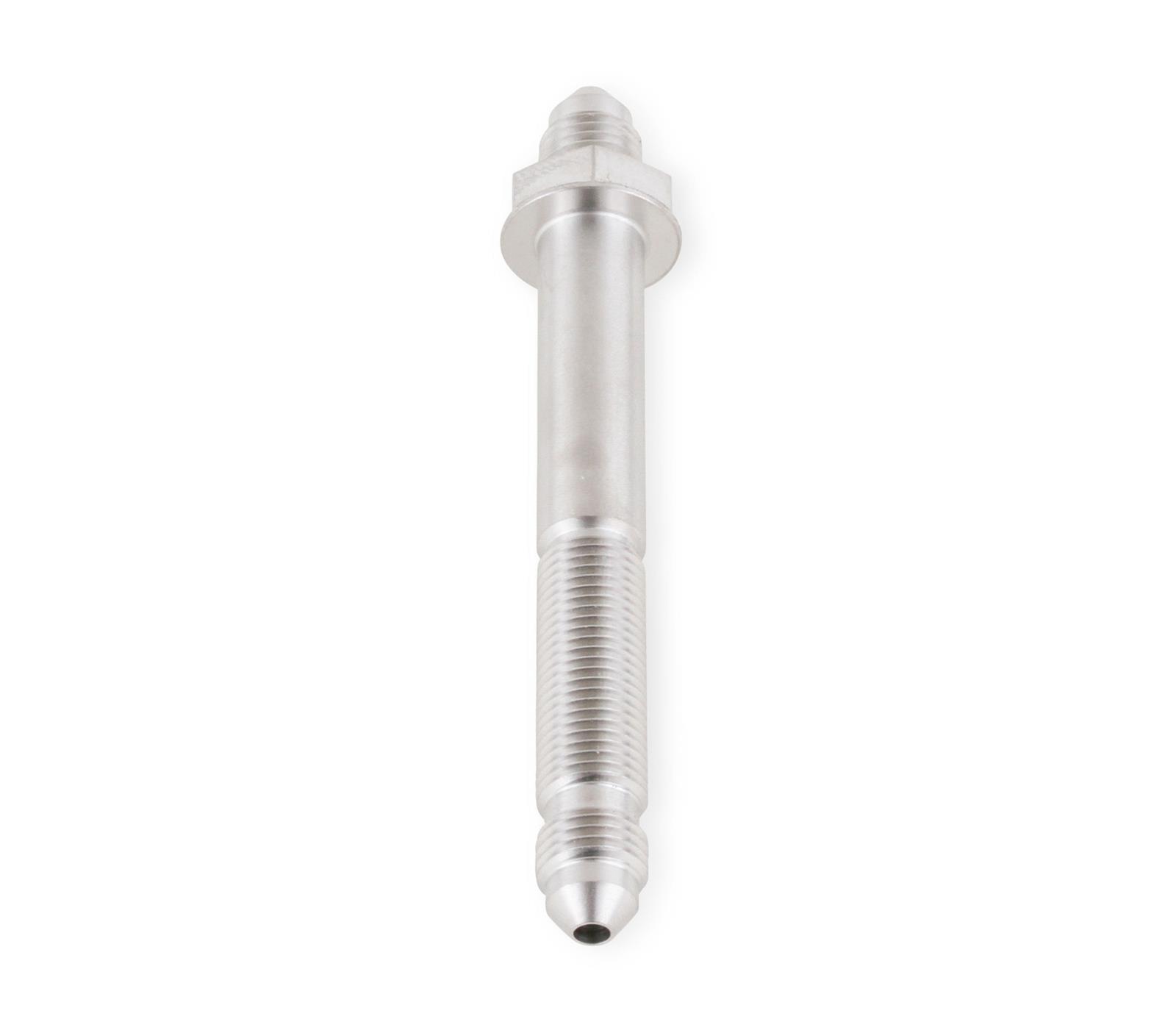 Earl's Performance Bulkhead Adapter Fittings SS983504ERL Fitting, Union, Straight, -4 AN, 3.650 in. Length, Through Frame Style, Natural, Stainless Steel, Each