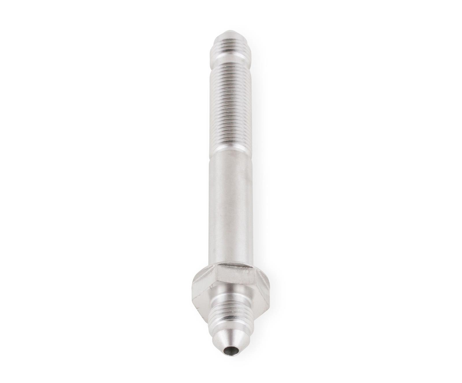 Earl's Performance Bulkhead Adapter Fittings SS983504ERL Fitting, Union, Straight, -4 AN, 3.650 in. Length, Through Frame Style, Natural, Stainless Steel, Each thumbnail 3