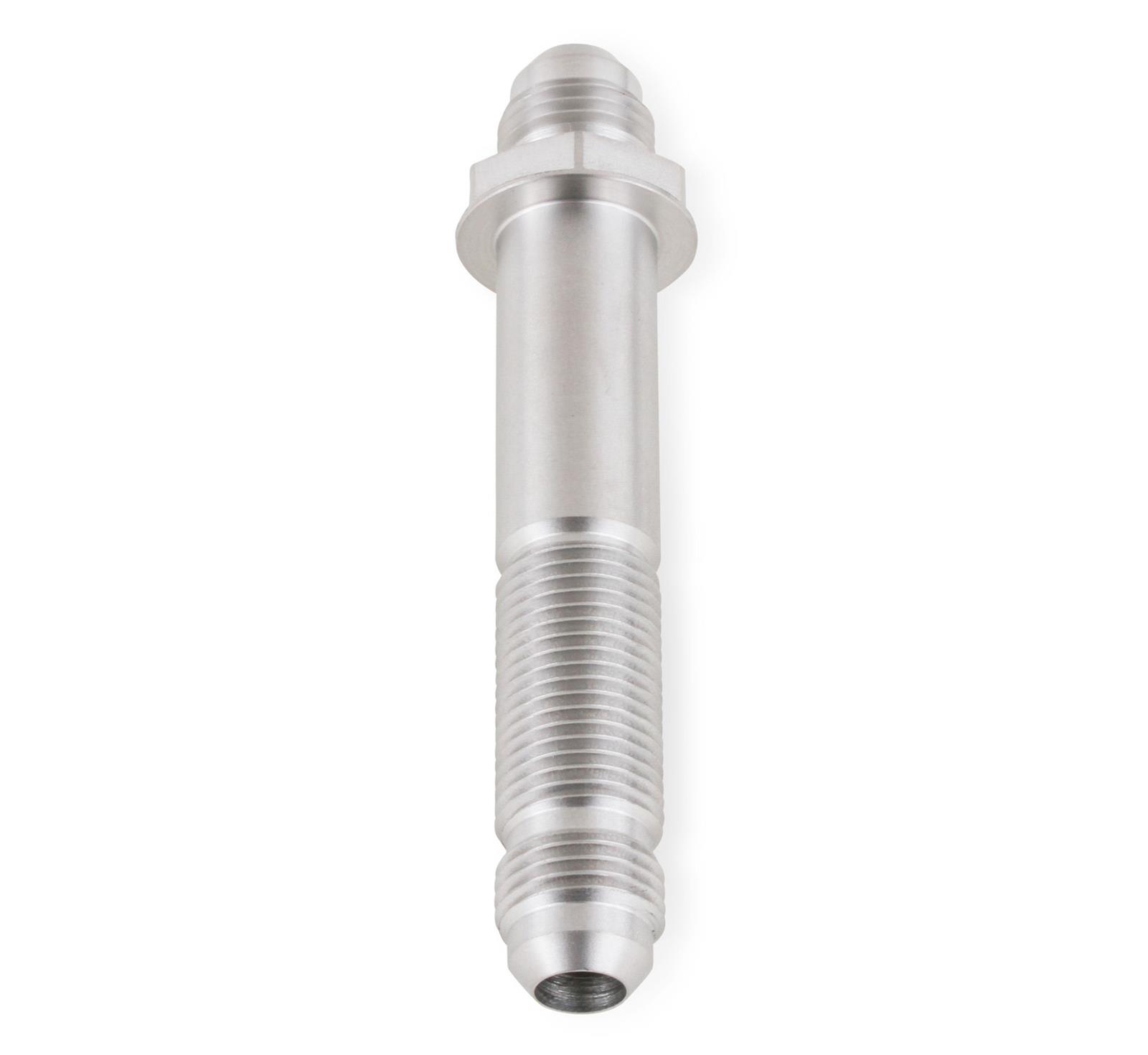 Earl's Performance Bulkhead Adapter Fittings SS983506ERL Fitting, Union, Straight, -6 AN, 3.656 in. Length, Through Frame Style, Stainless Steel, Each