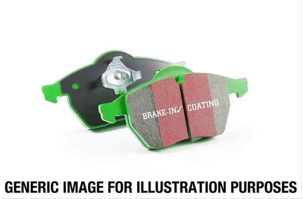 EBC 2017 Hyundai Elantra GT 2.0L Greenstuff Front Brake Pads thumbnail 3