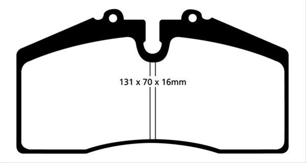 Ebc Yellowstuff Front Brake Pads Dp41037R