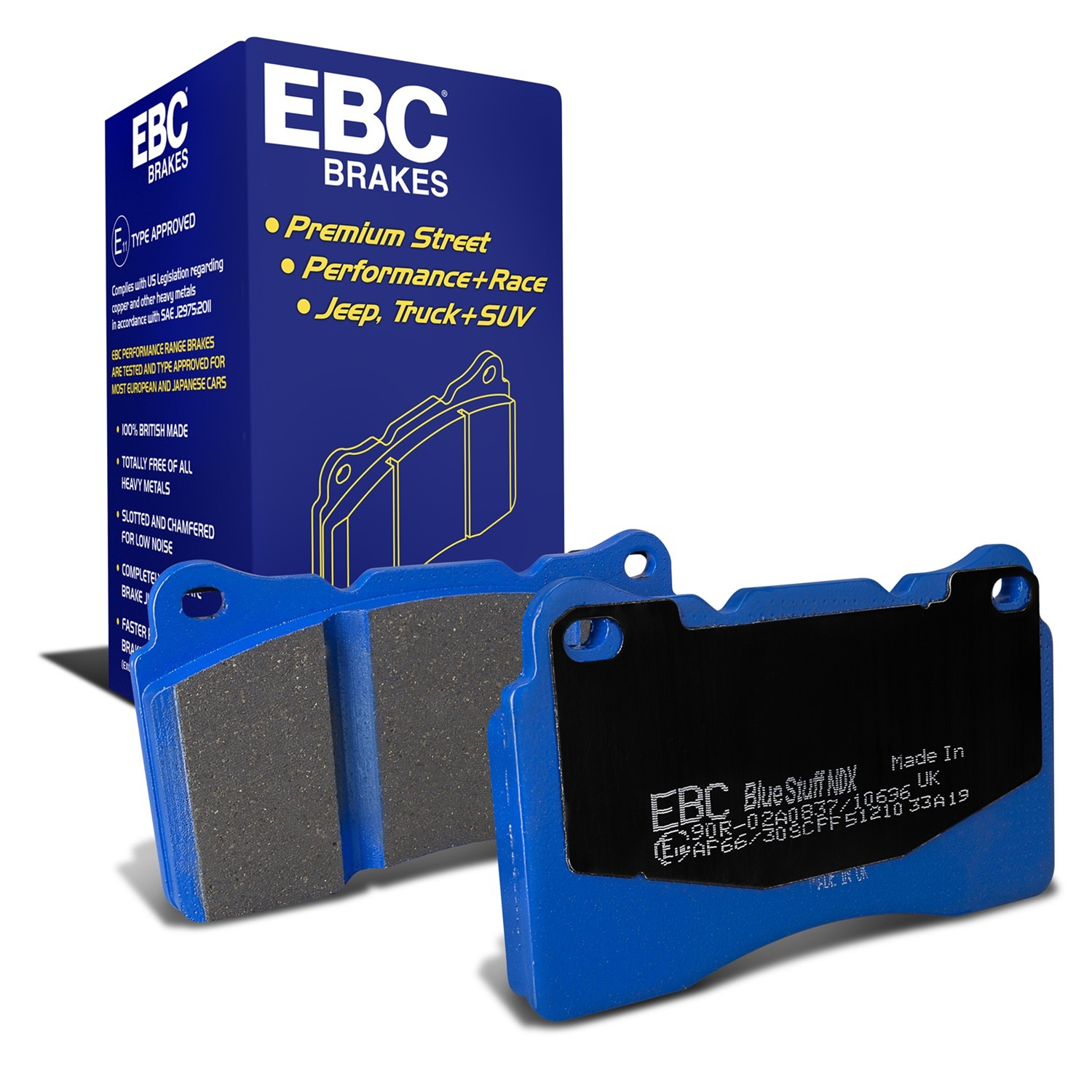 EBC Brakes DP51210NDX EBC Bluestuff NDX Brake Pads | Summit Racing
