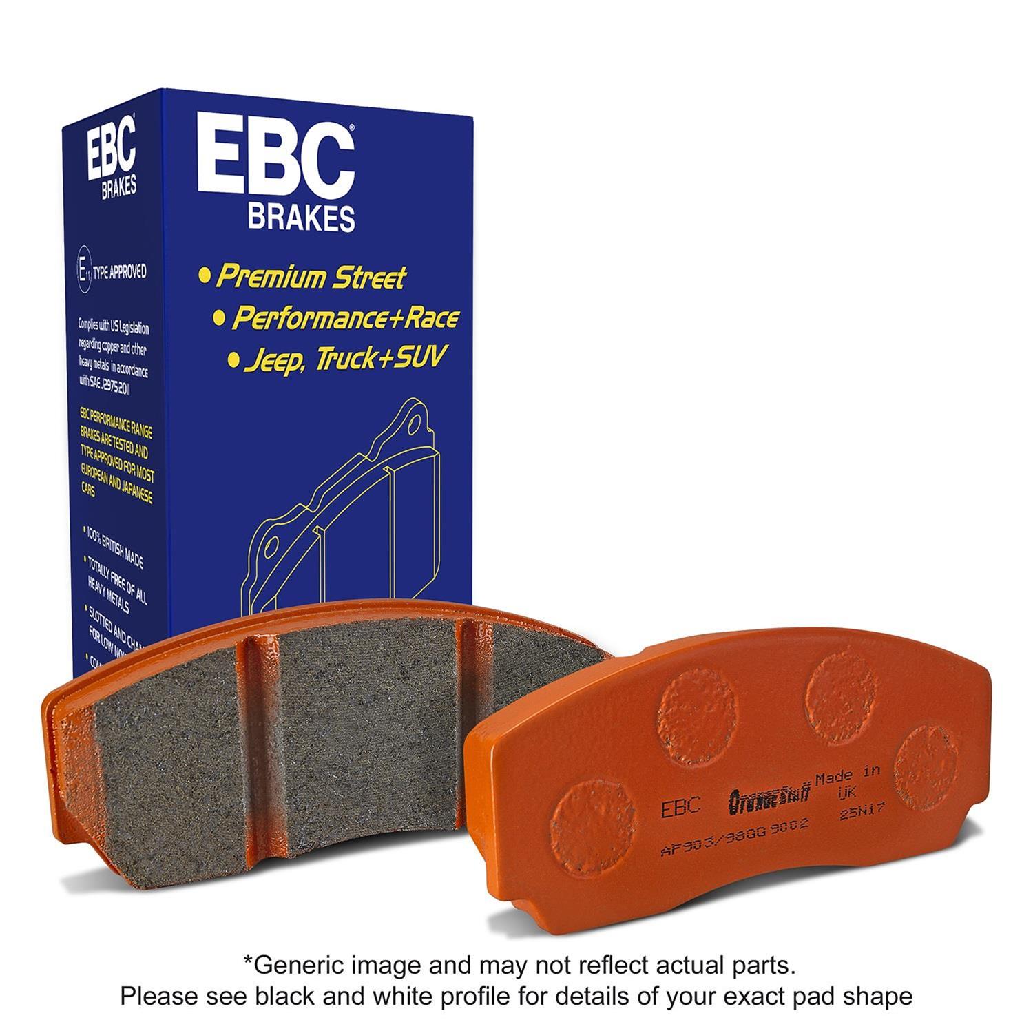 EBC 08-14 Ford Econoline E450 Extra Duty Rear Brake Pads