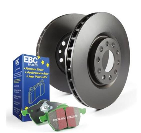 EBC Stage 11 Kits Greenstuff and RK Rotors for 1993-1997 COUGAR, THUNDERBIRD - S11KF1070 Disc Brake Pad Rotor Kit thumbnail 2