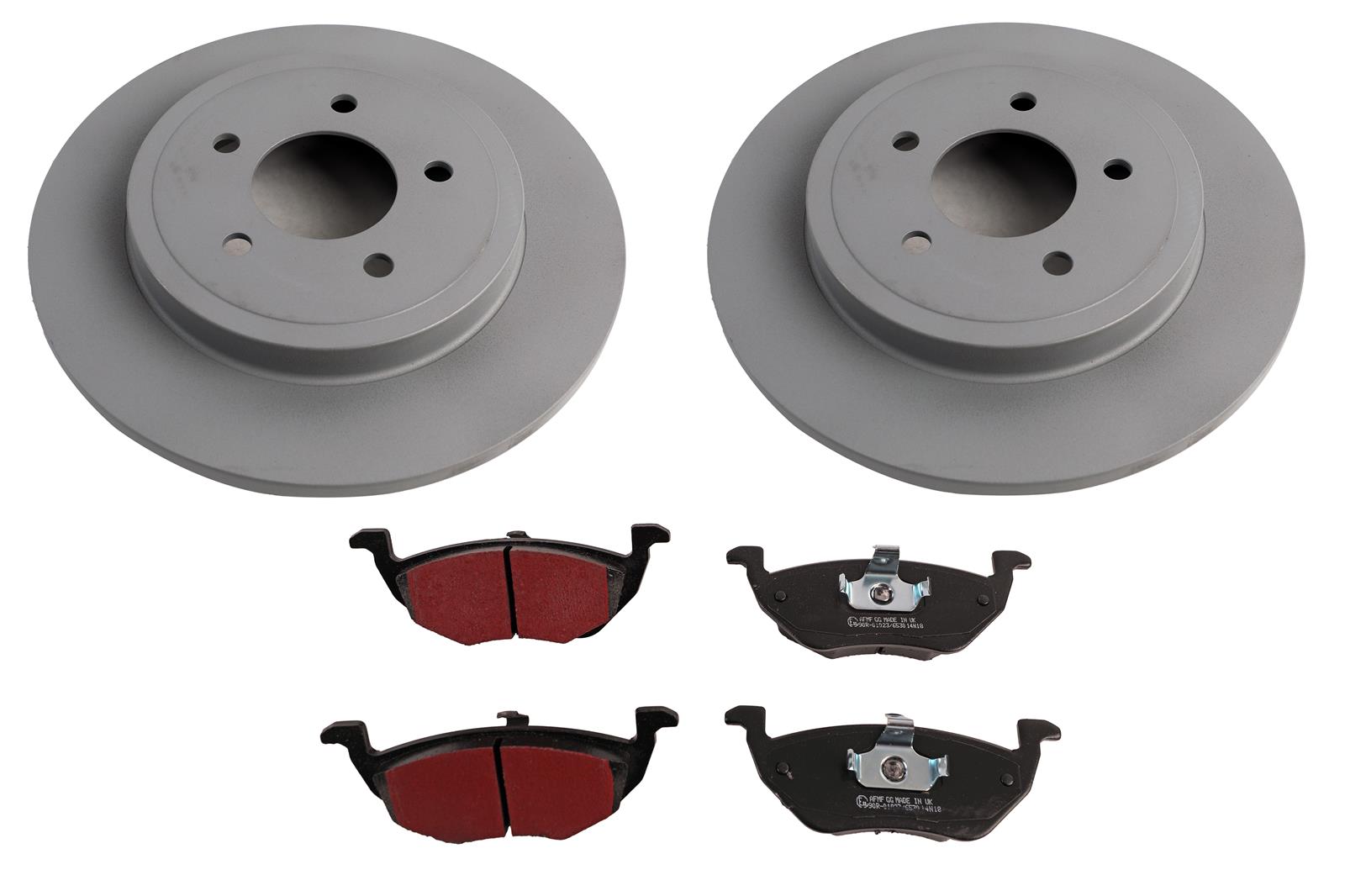 EBC S1 Brake Pad and Rotor Kit (1x ebcRK7282, 1x ebcUD1055)