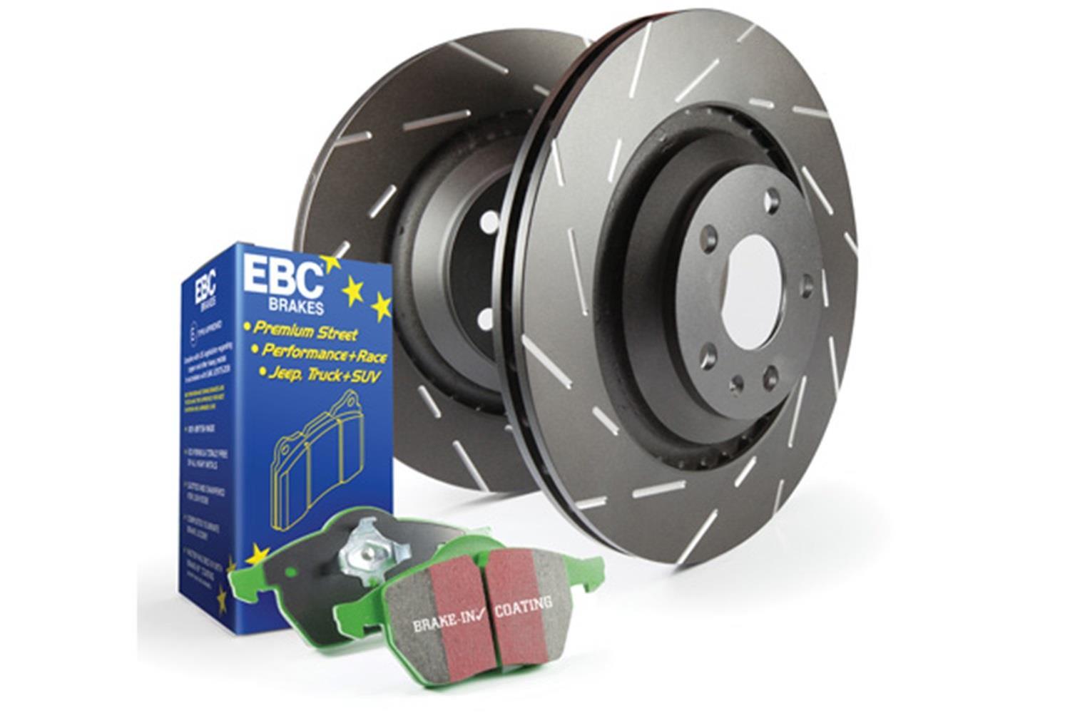 EBC S2 Brake Pad and Rotor Kit (1x ebcUSR1898RX, 1x ebcDP22007) thumbnail 2