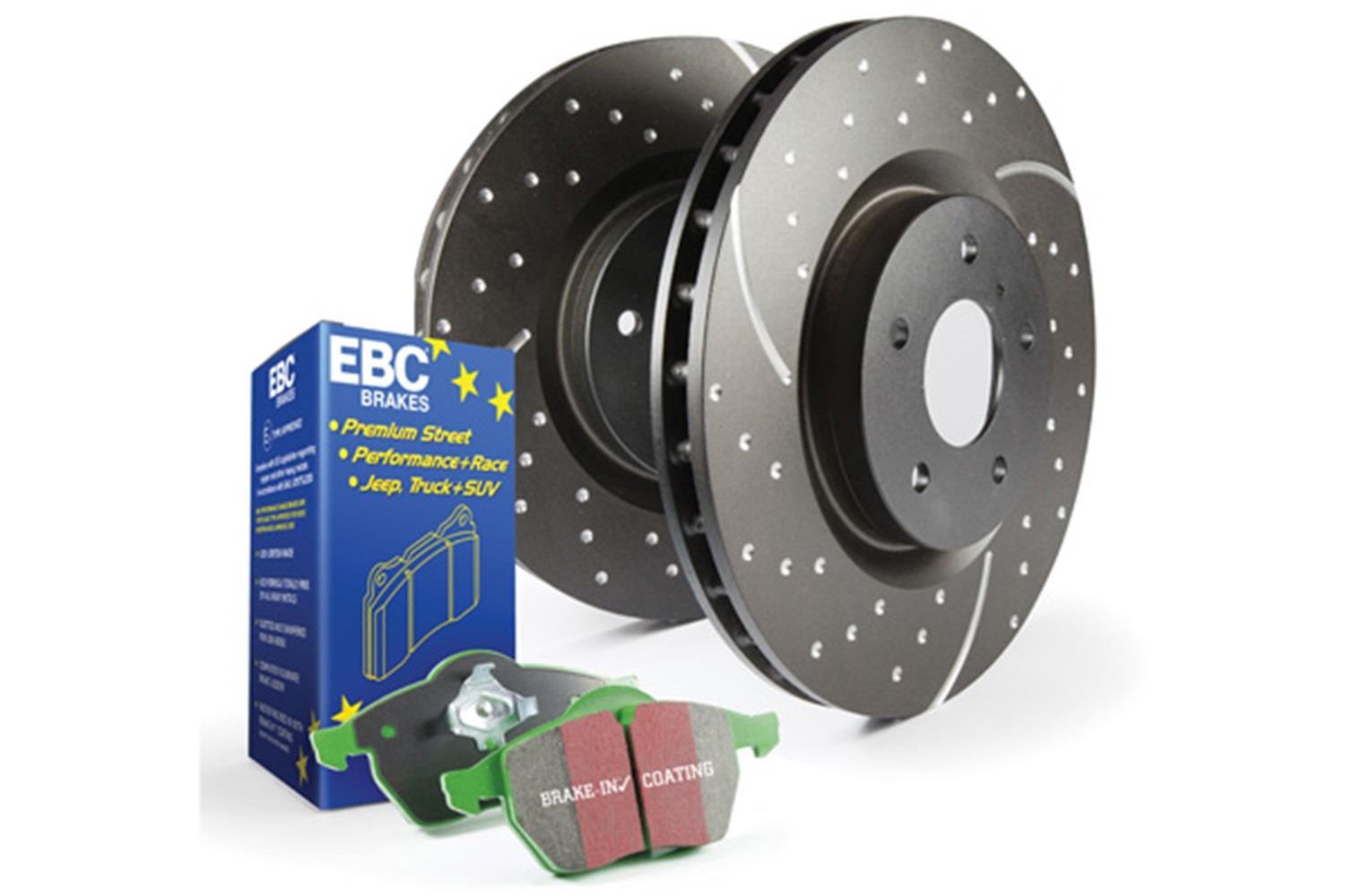 EBC S3 Brake Pad and Rotor Kit (1x ebcGD7192, 1x ebcDP61612) thumbnail 2