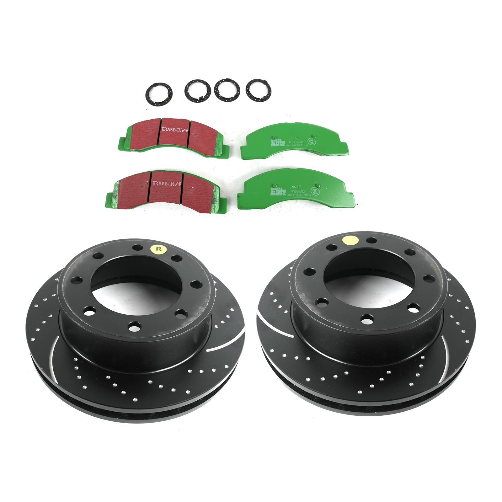 EBC Brakes S3KF1081 EBC Stage 3 Truck and SUV Disc Brake Kits