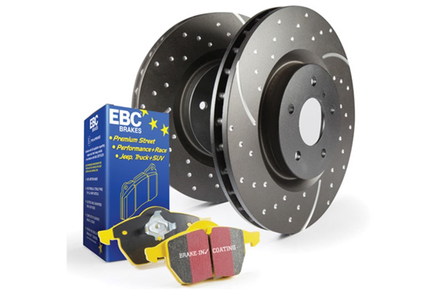 EBC S5 Brake Pad and Rotor Kit (1x ebcDP43053R, 1x ebcGD7645) thumbnail 2