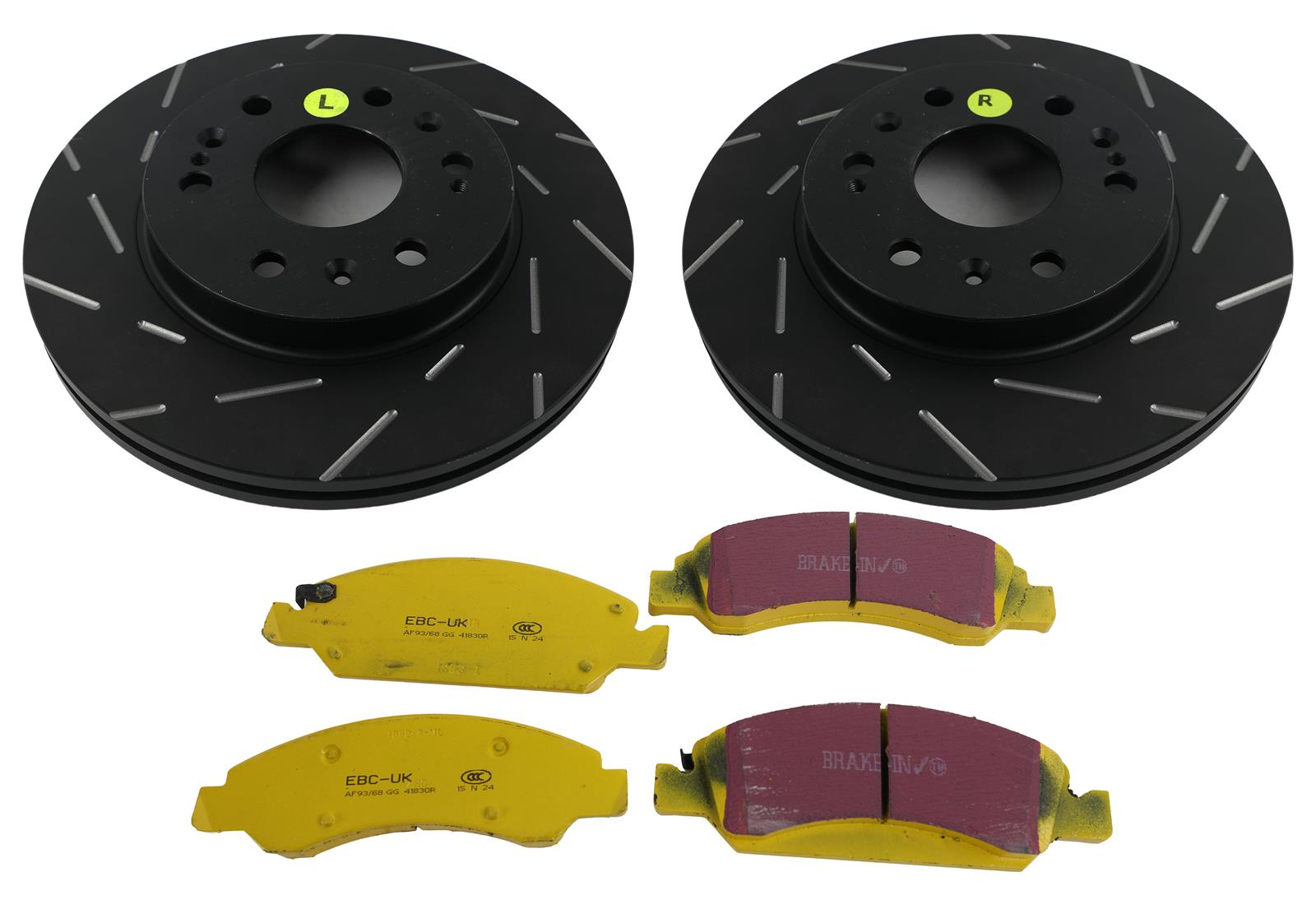 Ebc Brakes S9kf1128 Ebc Stage 9 Kits With Yellowstuff Brake Pads And 