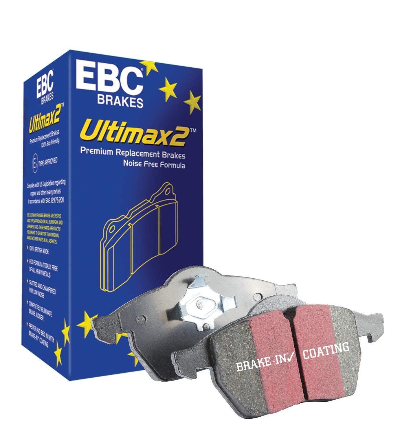 EBC brake Ultimax2 brake Pads thumbnail 2