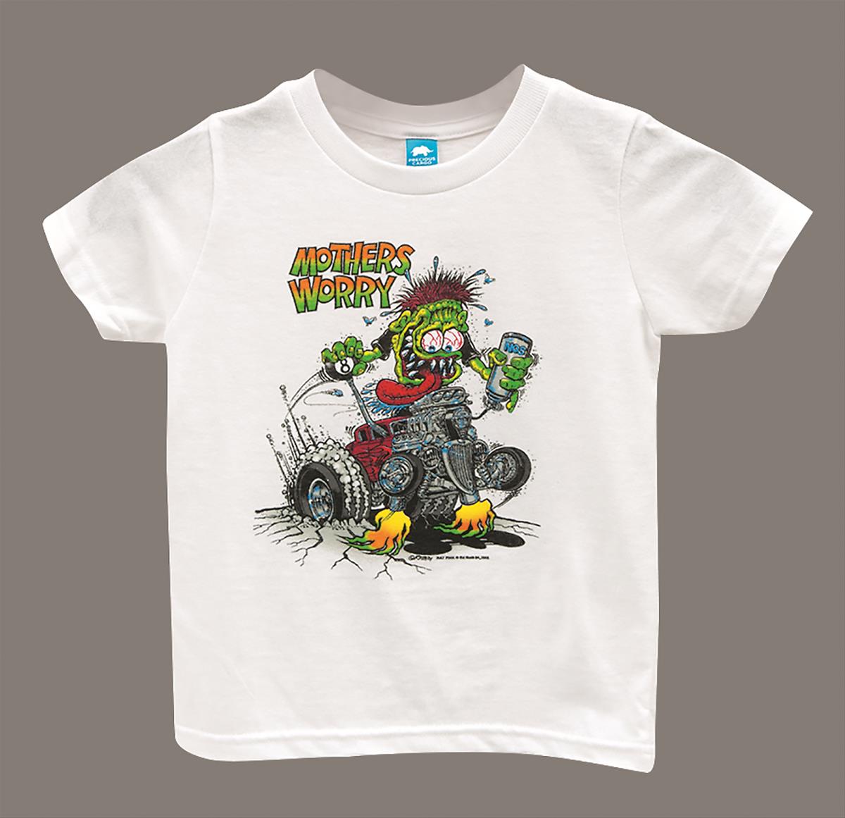 Rat Fink MW003T Ed Roth Mother's Worry Youth T-Shirts | Summit Racing