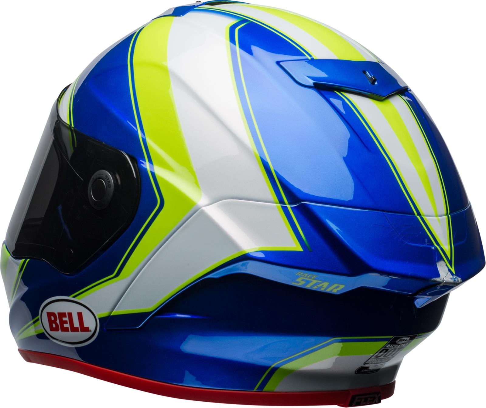Bell Motorcycle Helmets 7091919 Bell Race Star Flex Helmets | Summit Racing