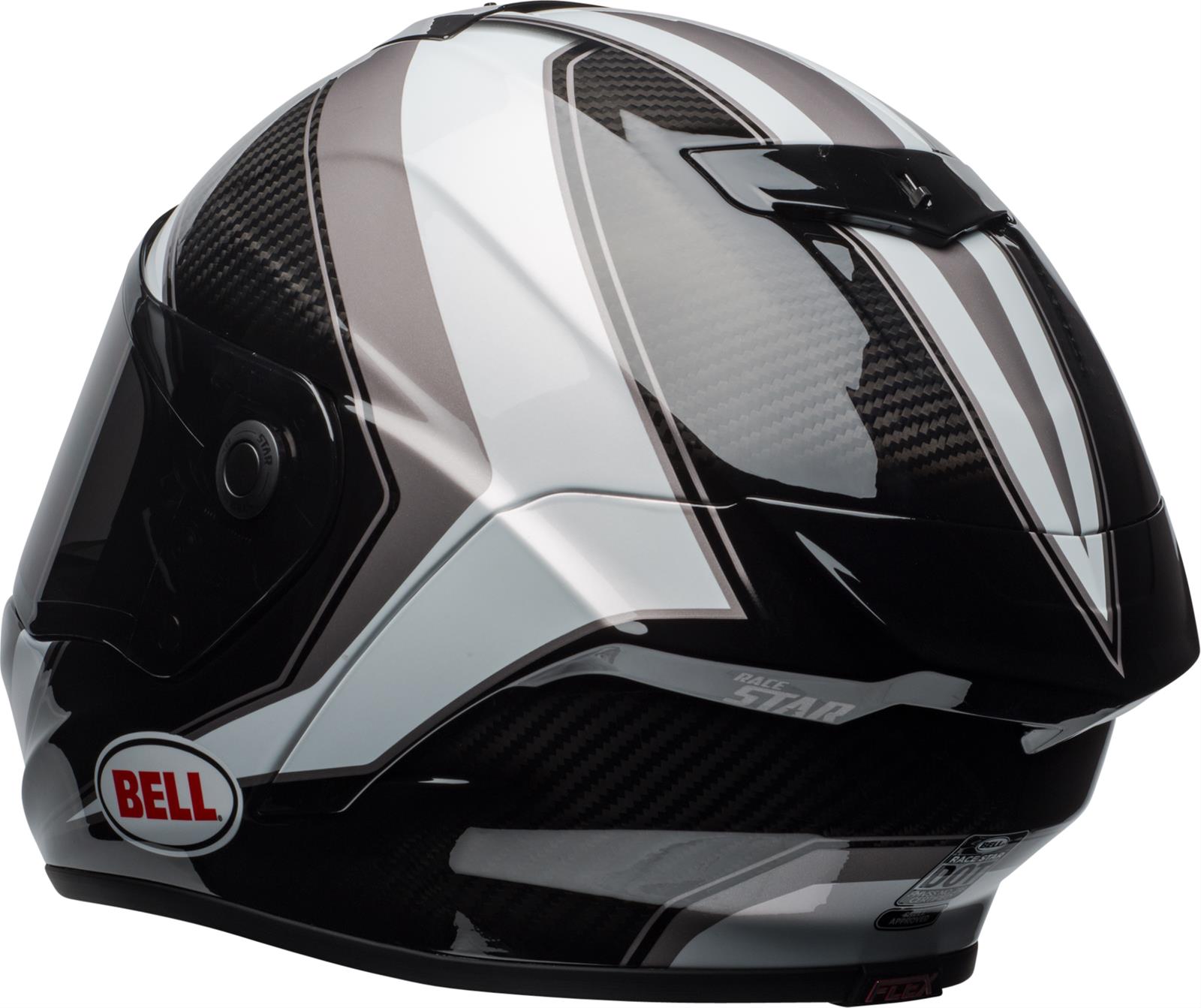 Bell Motorcycle Helmets 7091956 Bell Race Star Flex Helmets | Summit Racing