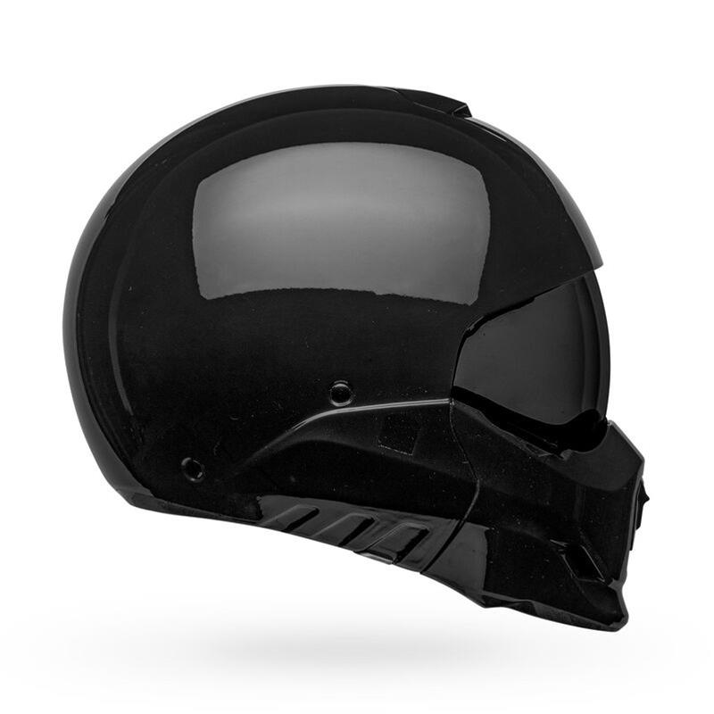 bell broozer convertible helmet (Arc Matte Black/Gray protected integrated shield Bell Helmet Broozer (Free Ride