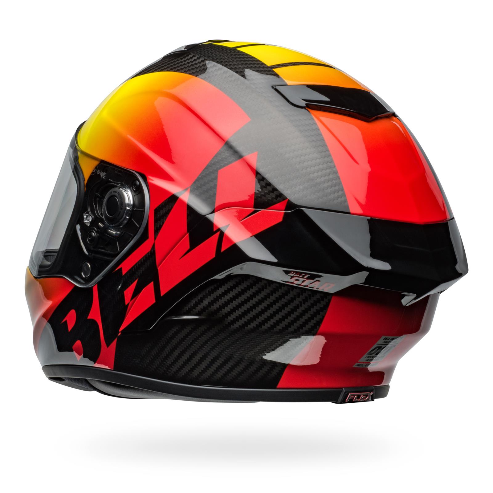 Bell Motorcycle Helmets 7162424 Bell Race Star Flex DLX Helmets