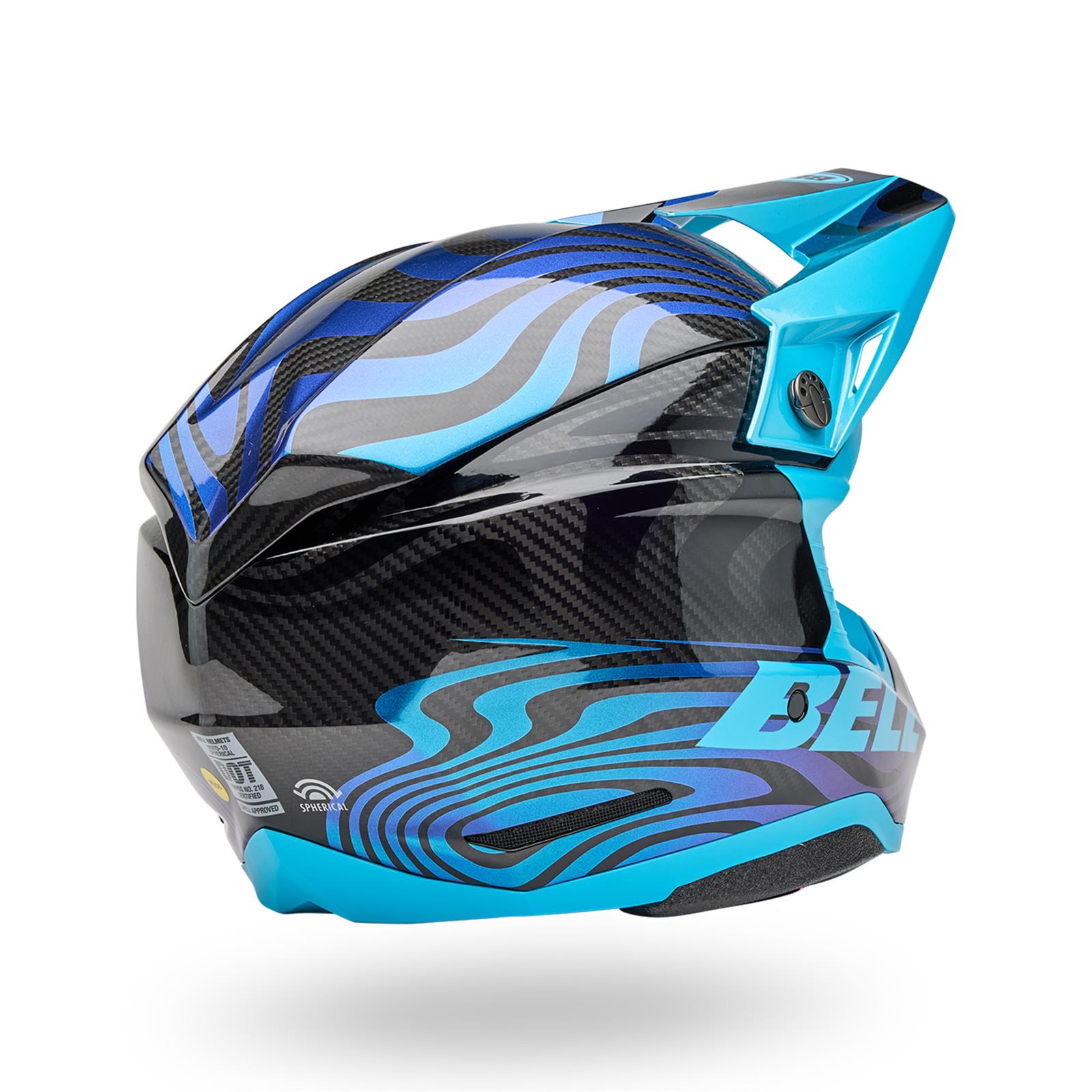 Bell Motorcycle Helmets 7163676 Bell Moto-10 Spherical Helmets