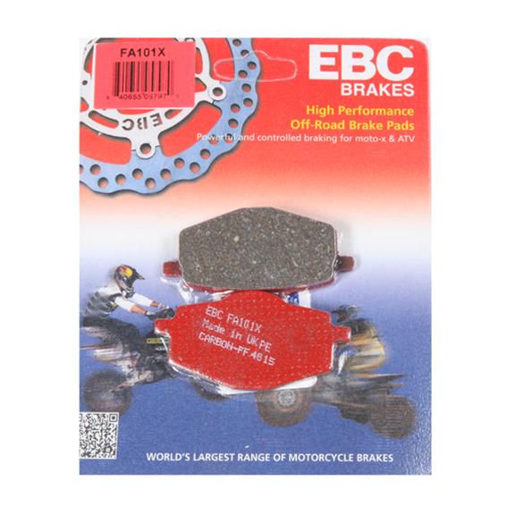EBC 90-92 Yamaha RT 180 Front Left/Right FA-SFA-X Brake Pads thumbnail 2
