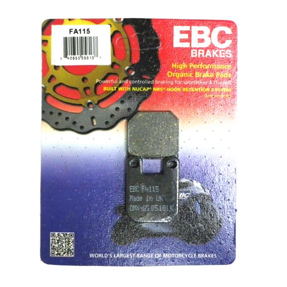 EBC Brakes Motorcycle FA115 EBC Organic Brake Pads Summit Racing