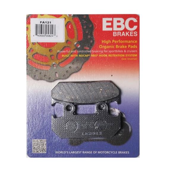 EBC Brakes Motorcycle FA121 EBC Organic Brake Pads | Summit Racing