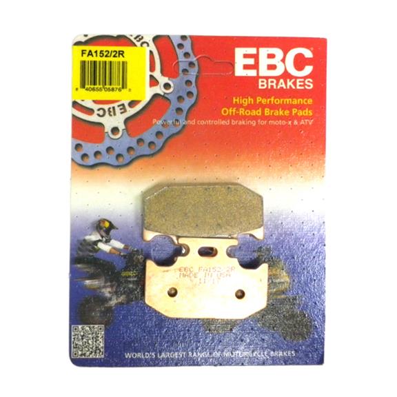 EBC Brakes Motorcycle FA152/2R EBC R Series Sintered Brake Pads ...