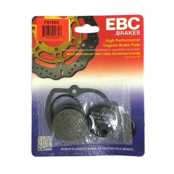 EBC 88-02 Yamaha YFS 200 Blaster Rear Left FA-SFA-TT-X Brake Pads thumbnail 2