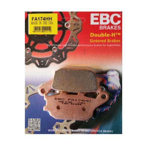 EBC Brakes Motorcycle FA174HH EBC Double-H Brake Pads | Summit Racing