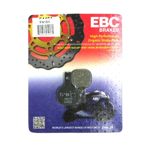 EBC Brakes Motorcycle FA184 EBC Organic Brake Pads | Summit Racing