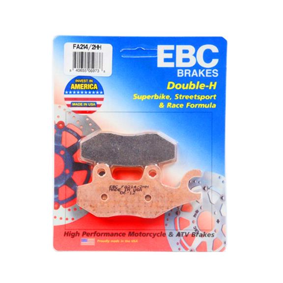 EBC Brakes Motorcycle FA214/2HH EBC Double-H Brake Pads | Summit Racing