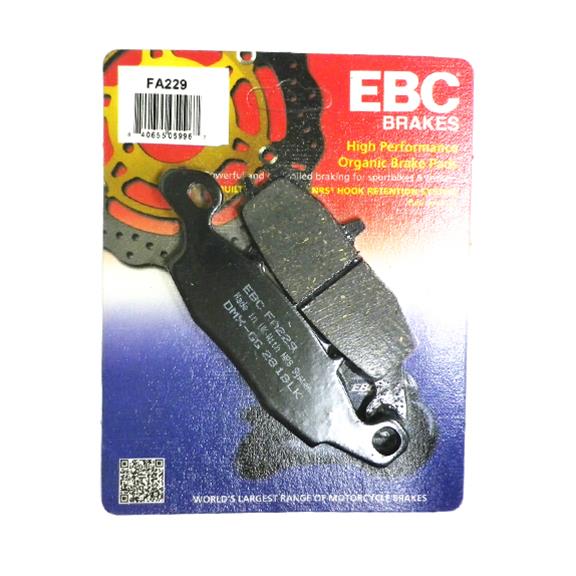 EBC Brakes Motorcycle FA229 EBC Organic Brake Pads | Summit Racing