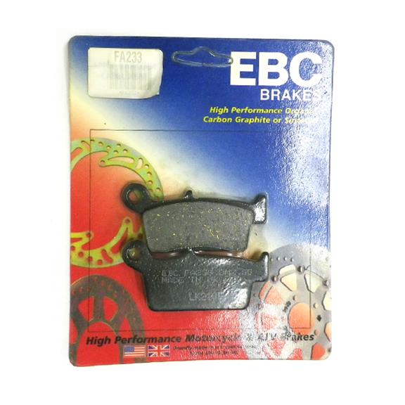 Ebc Brakes Motorcycle Fa233 Ebc Organic Brake Pads 