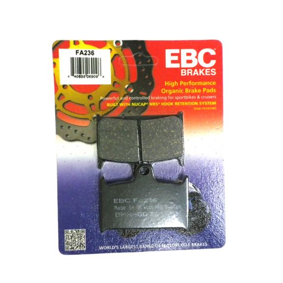 EBC Brakes Motorcycle FA236 EBC Organic Brake Pads Summit Racing