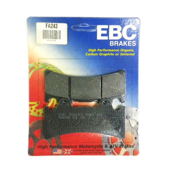 EBC Brakes Motorcycle FA243 EBC Organic Brake Pads | Summit Racing