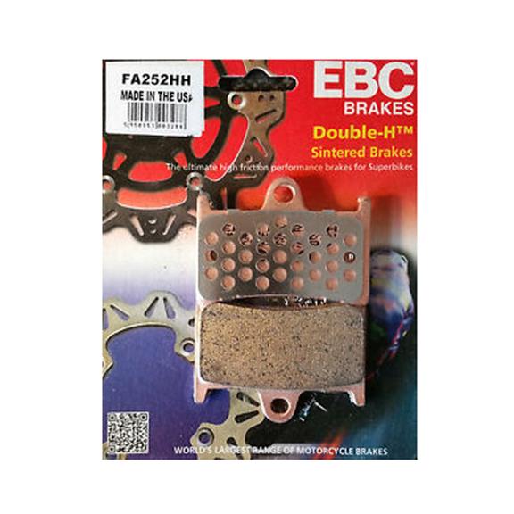 EBC Brakes Motorcycle FA252HH EBC DoubleH Brake Pads Summit Racing