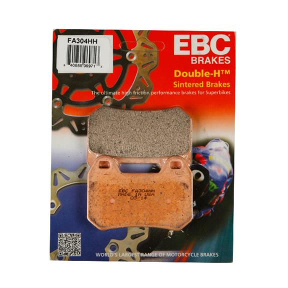 EBC Brakes Motorcycle FA304HH EBC DoubleH Brake Pads Summit Racing