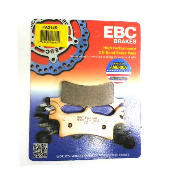 EBC Brakes Motorcycle FA314R EBC R Series Sintered Brake Pads Summit