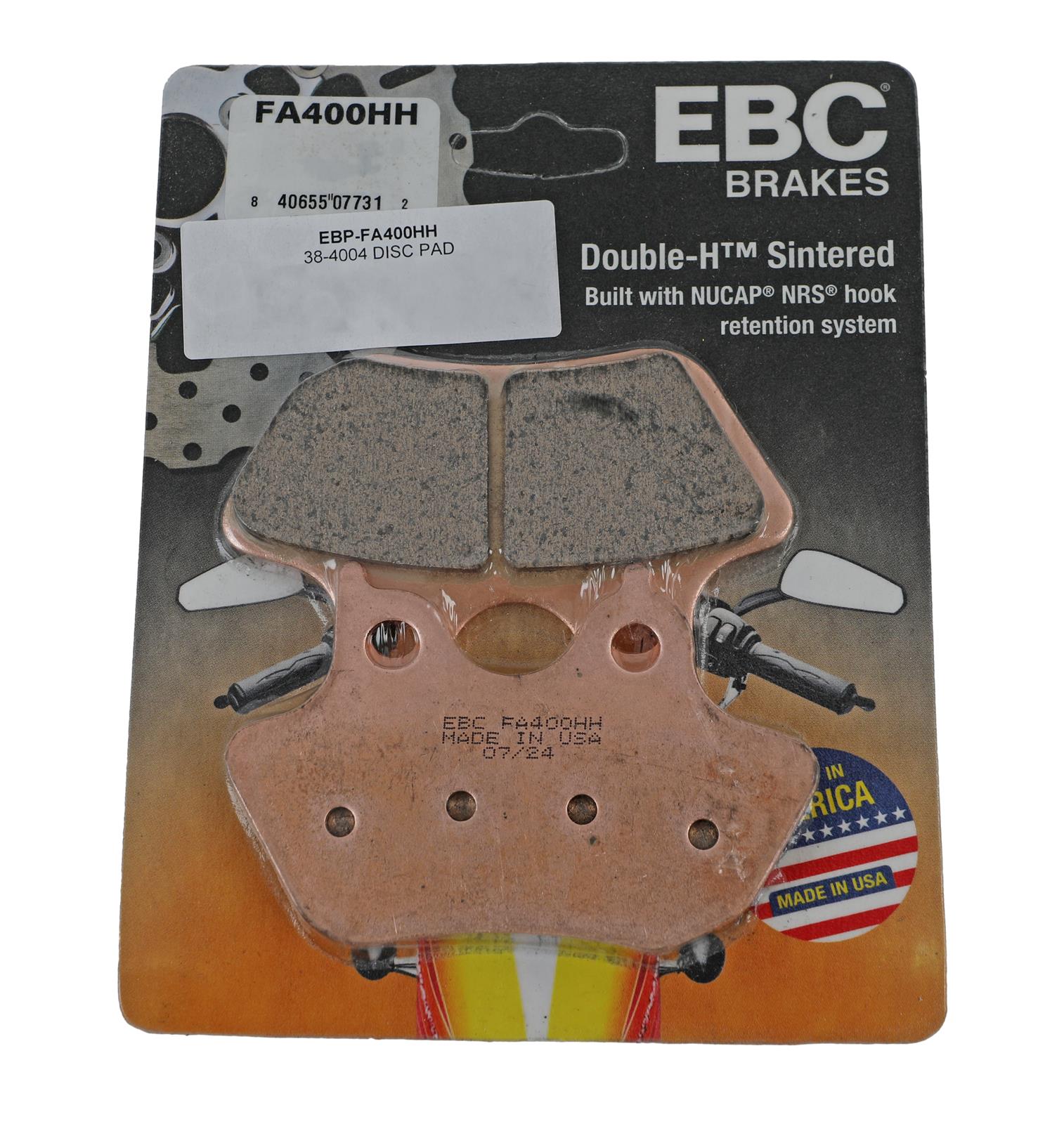 連絡用 EBC-Brakes Motorcycle Brake Disc to fit Front Right