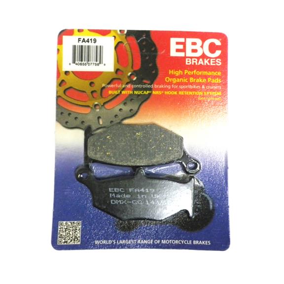 EBC Brakes Motorcycle FA419 EBC Organic Brake Pads | Summit Racing