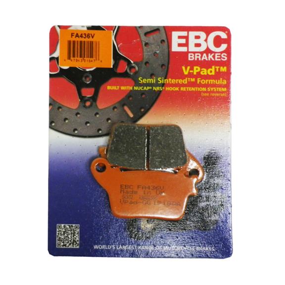 EBC Brakes Motorcycle FA436V EBC Semi-Sintered V Brake Pads | Summit Racing