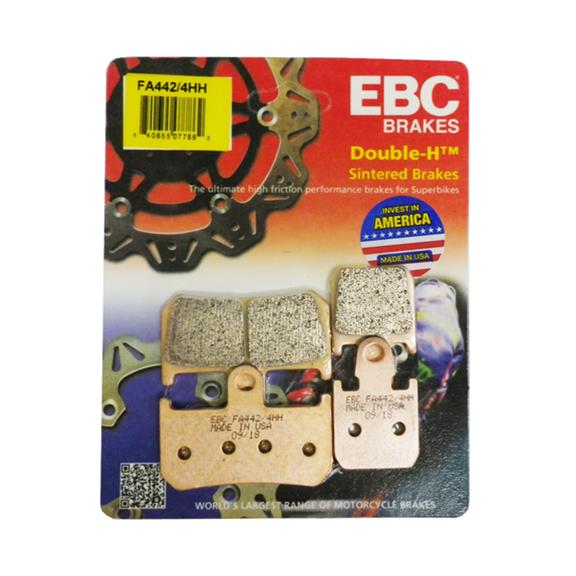 EBC Brakes Motorcycle FA442/4HH EBC Double-H Brake Pads | Summit Racing